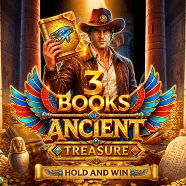 Vox Casino: 3 Books of Ancient Treasure (Hold and Win)